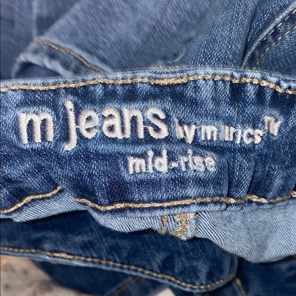 Blue Mid-Rise Denim Jeans - Picture 6 of 6